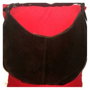 Bananna Republic suede hobo bag